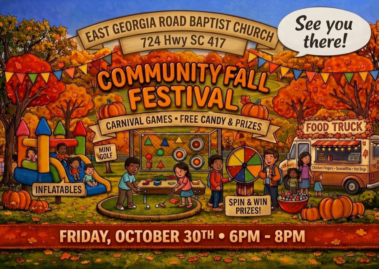 Community Fall Festival — Friday October 30th 6PM-8PM